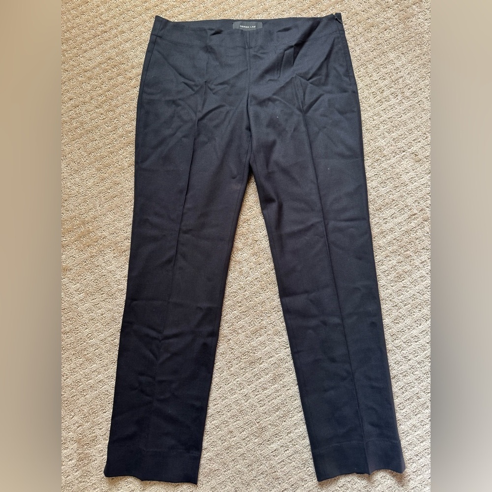 Derek Lam Virgin Wool Dress Pants Women’s Size 8 Black Career Trousers